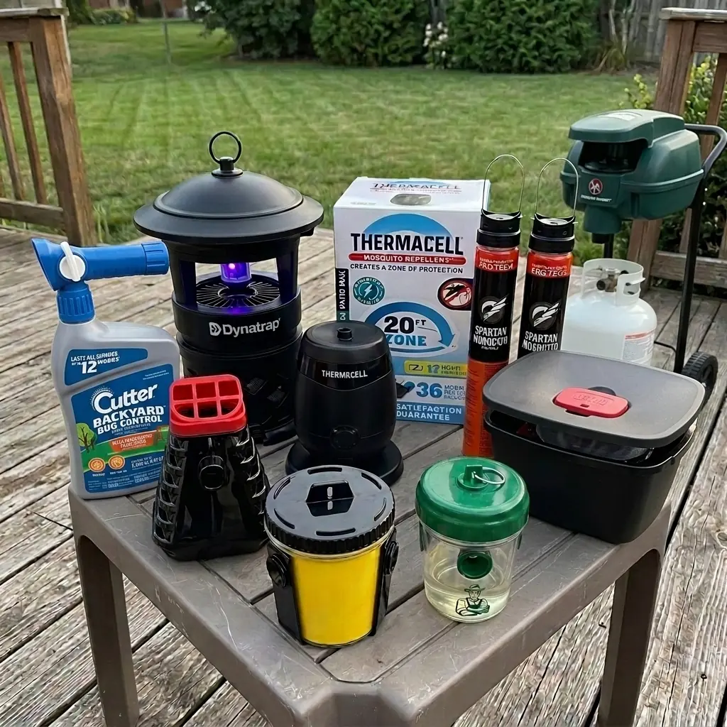 The full mosquito product line-up before testing