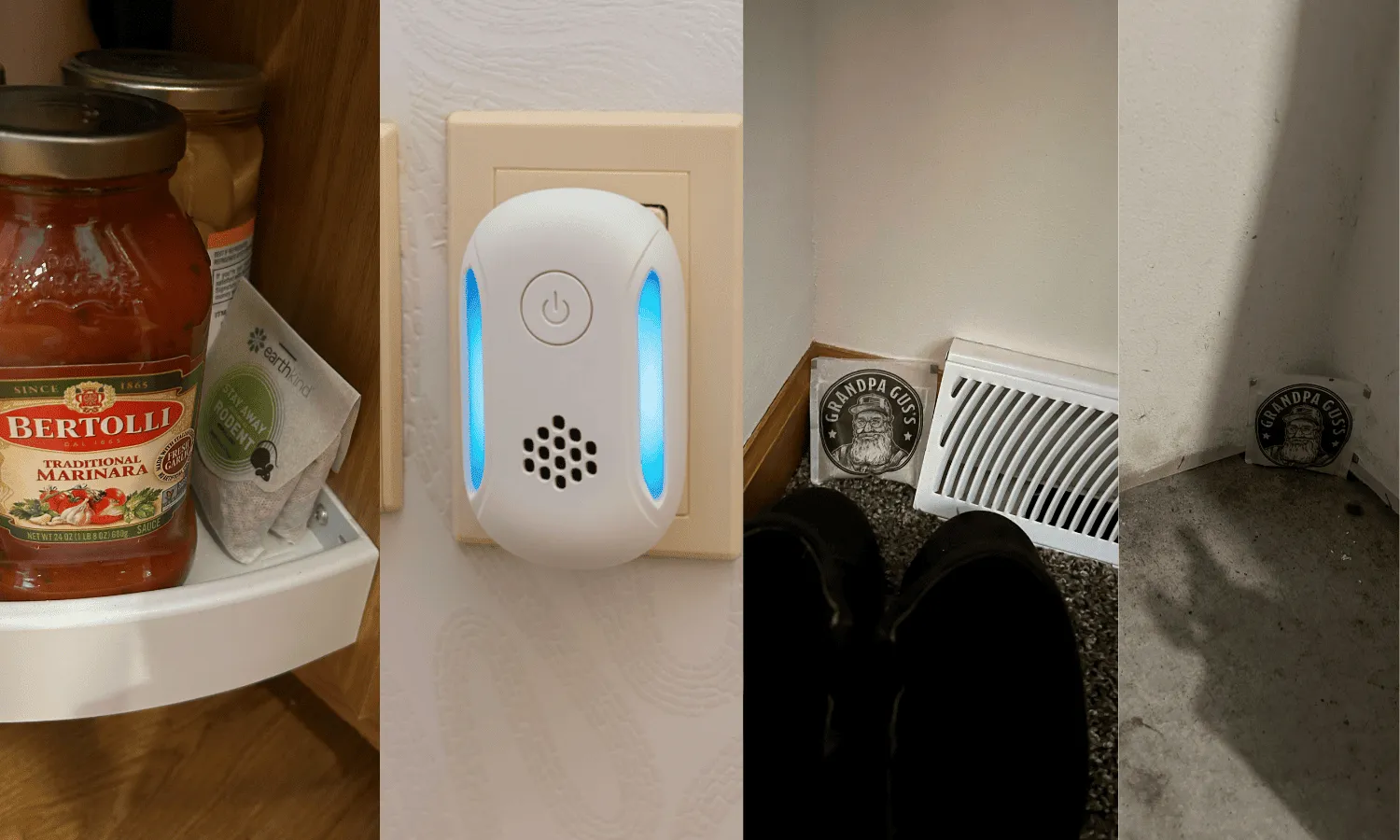 RodentRX vs. the other repellents tested