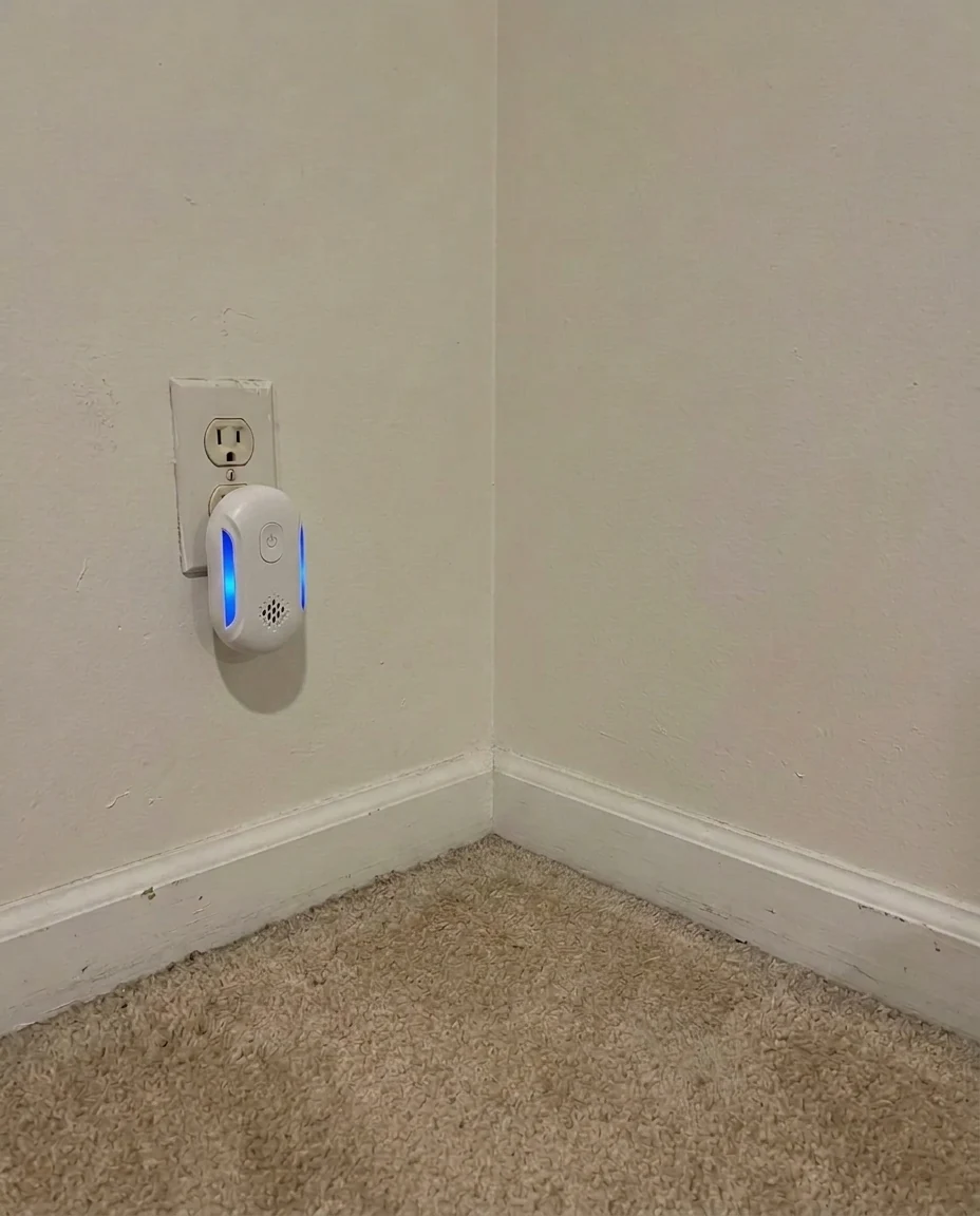 SpiderRx plugged into the basement test outlet